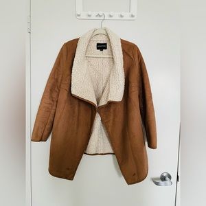 MINKPINK women’s faux shearling jacket